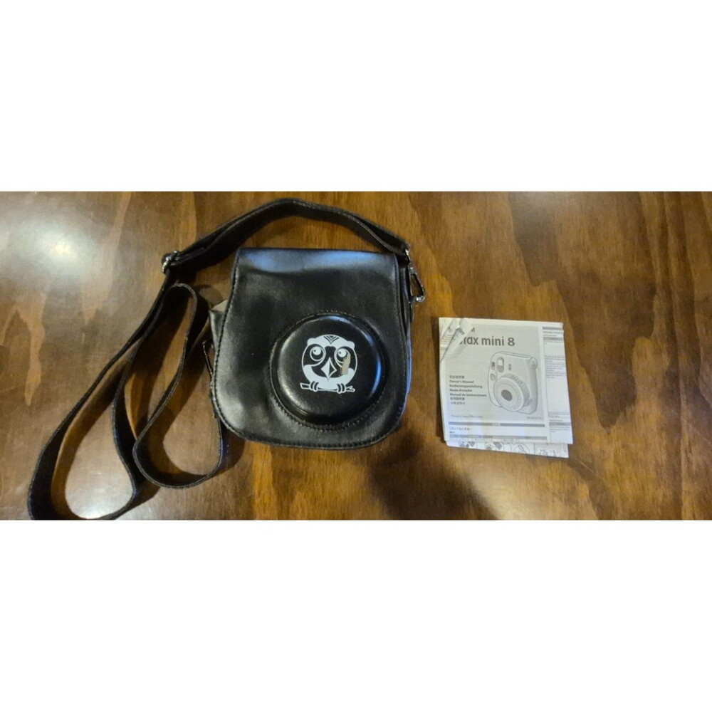Fujifilm Instax Mini 8 Carrying Protective Case Black Plus Instruction Manuals